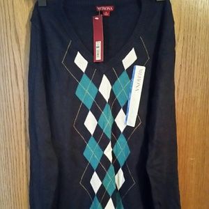 NWT Merona argyle sweater